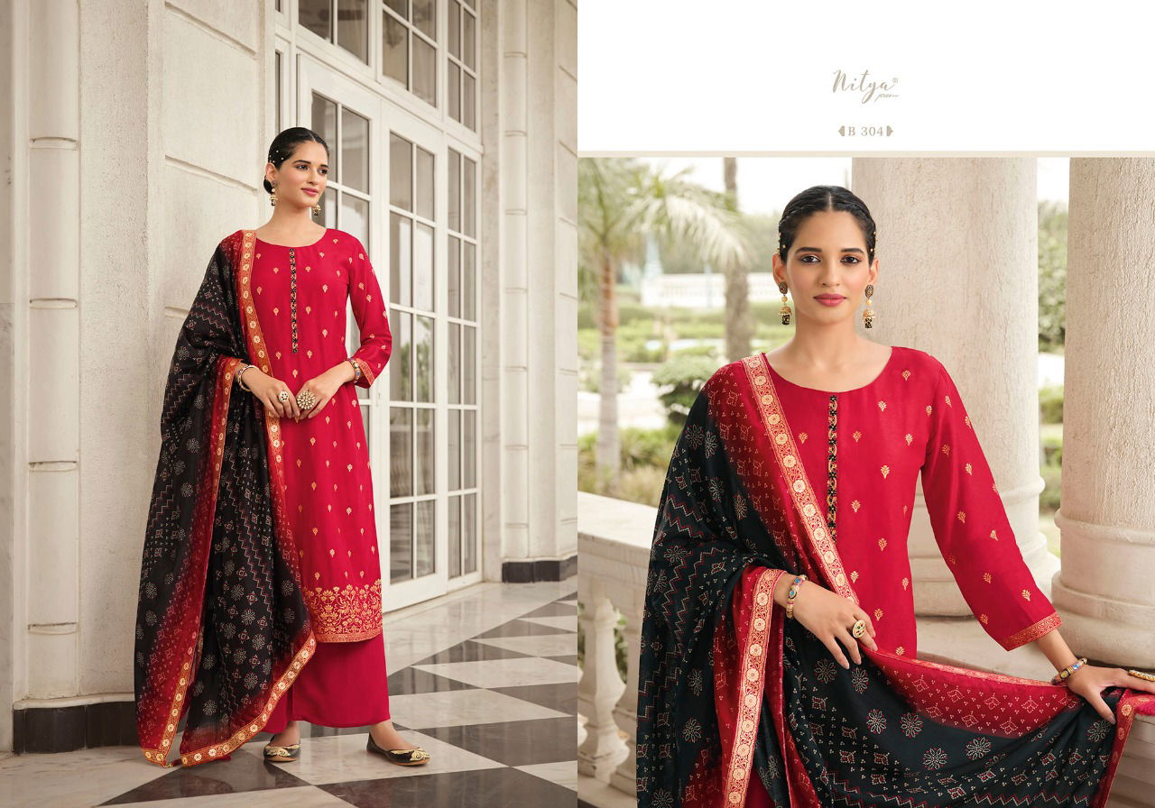 Bandhani Vol 3 By Lt Nitya Wedding Salwar Suits Catalog